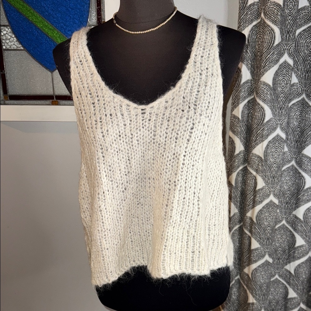 Atelier Delphine Suri Alpaca Sweater Tank Size Small